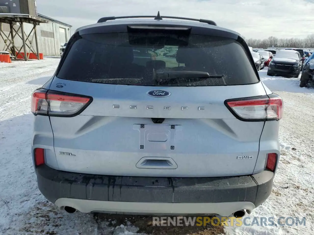 6 fotografías del automóvil dañado 1FMCU9H64NUB93585 FORD ESCAPE 2022