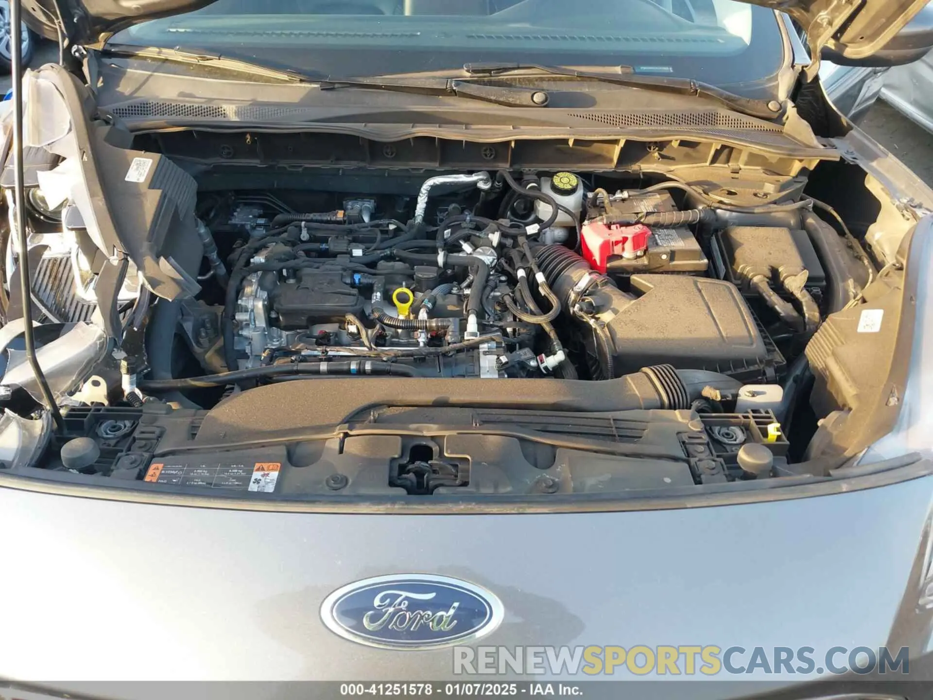 10 fotografías del automóvil dañado 1FMCU9H65NUA72628 FORD ESCAPE 2022