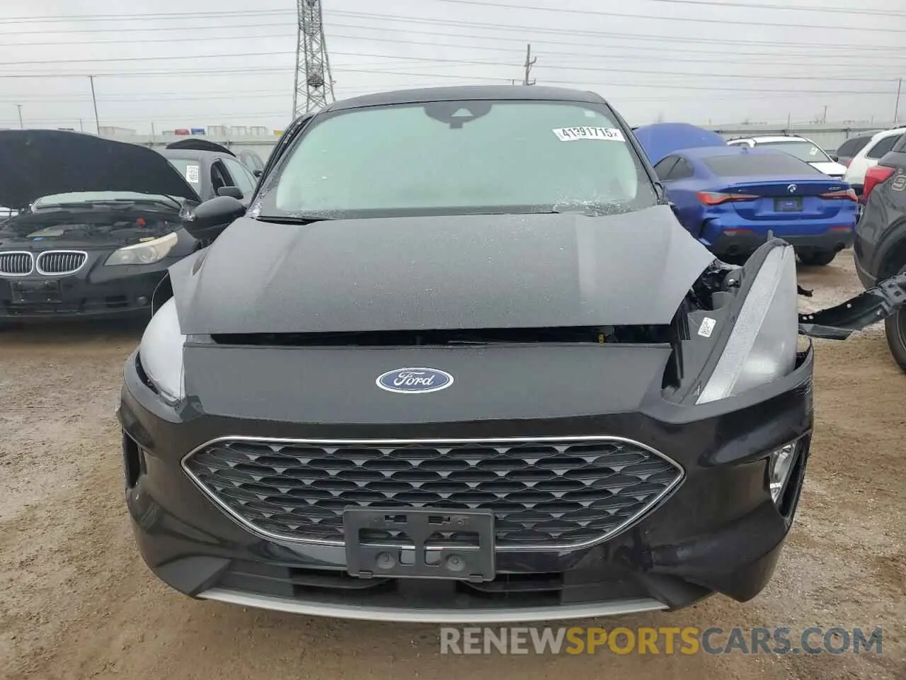 5 fotografías del automóvil dañado 1FMCU9H90NUA75544 FORD ESCAPE 2022