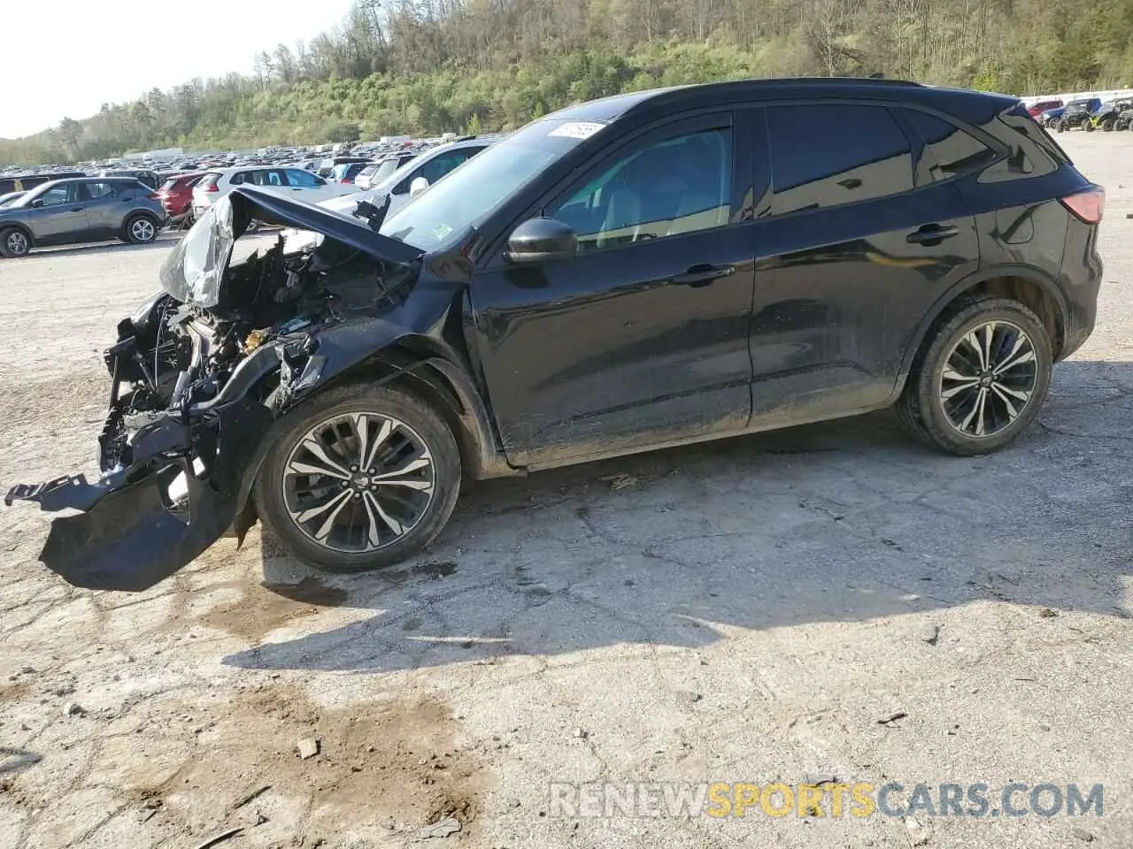 1 fotografías del automóvil dañado 1FMCU9H91NUA26143 FORD ESCAPE 2022