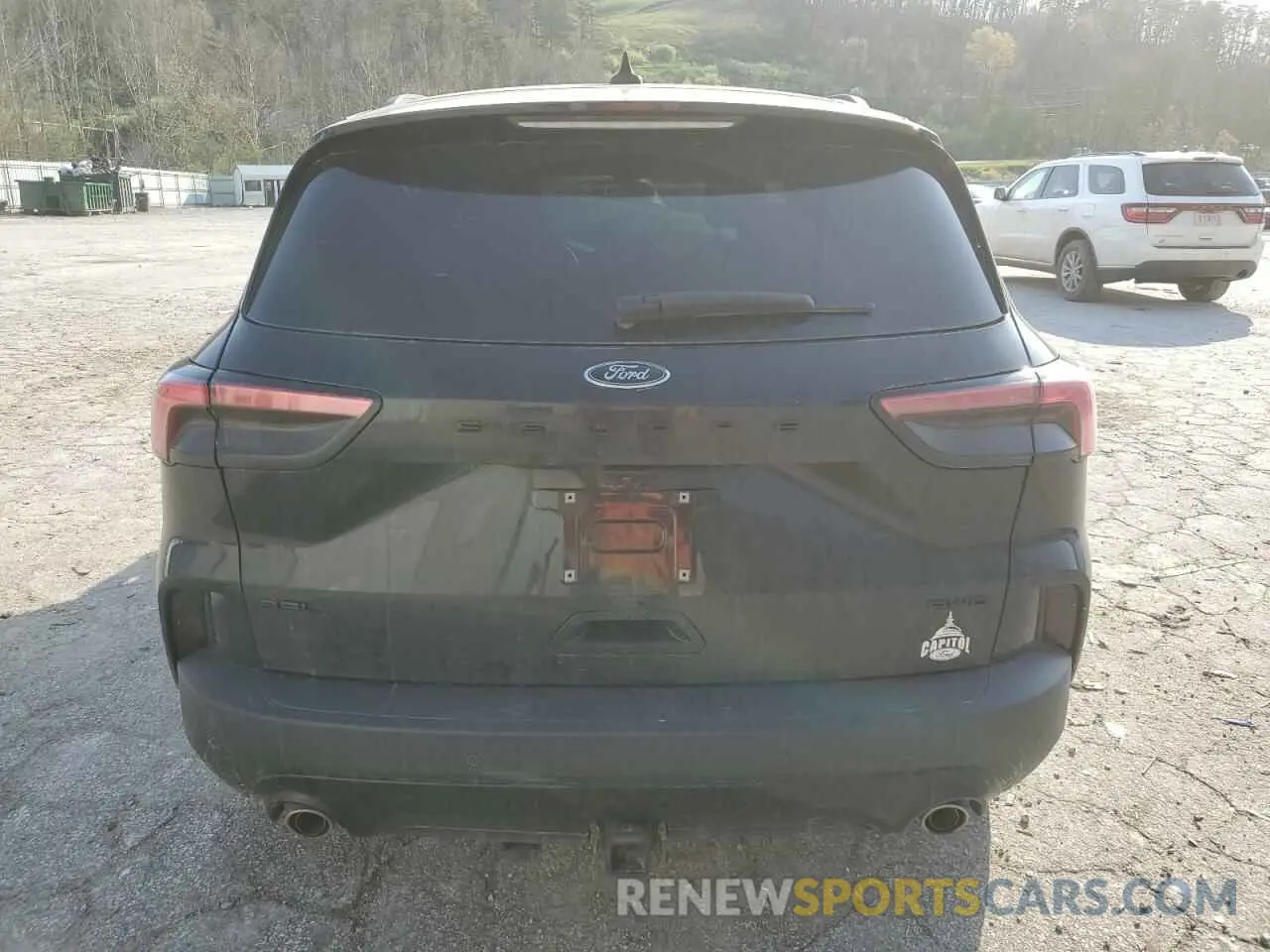 6 fotografías del automóvil dañado 1FMCU9H91NUA26143 FORD ESCAPE 2022