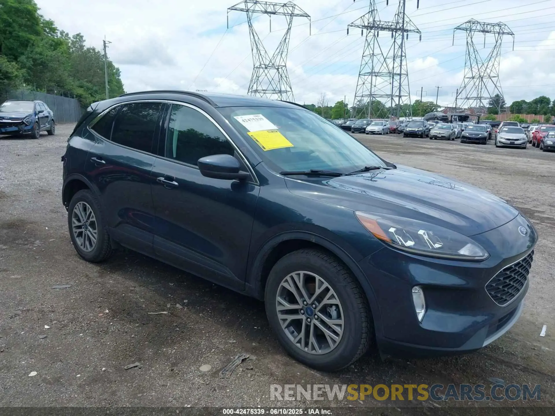1 fotografías del automóvil dañado 1FMCU9H92NUB97841 FORD ESCAPE 2022