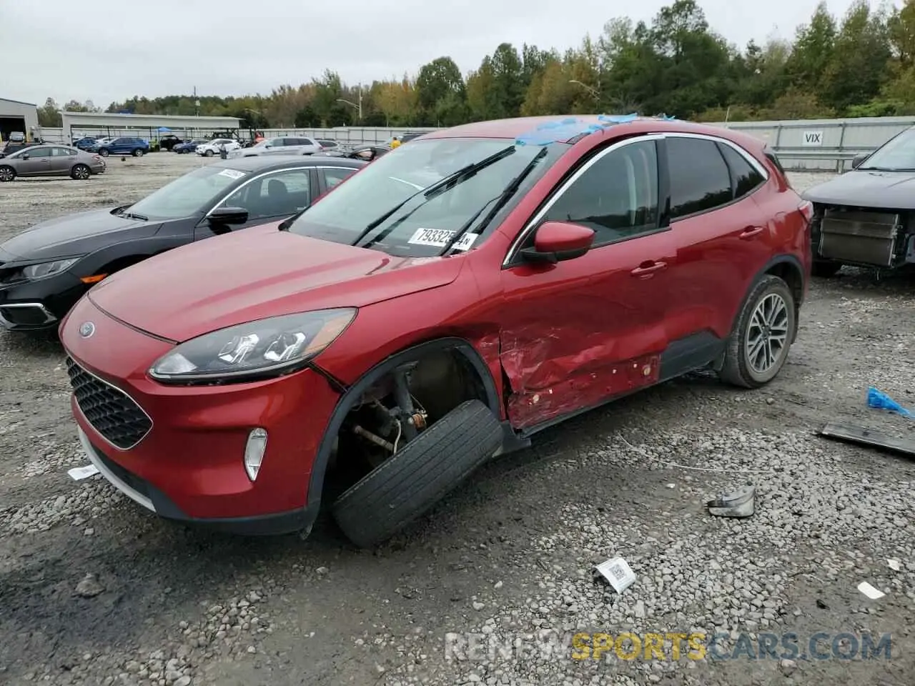 1 fotografías del automóvil dañado 1FMCU9H93NUA25155 FORD ESCAPE 2022