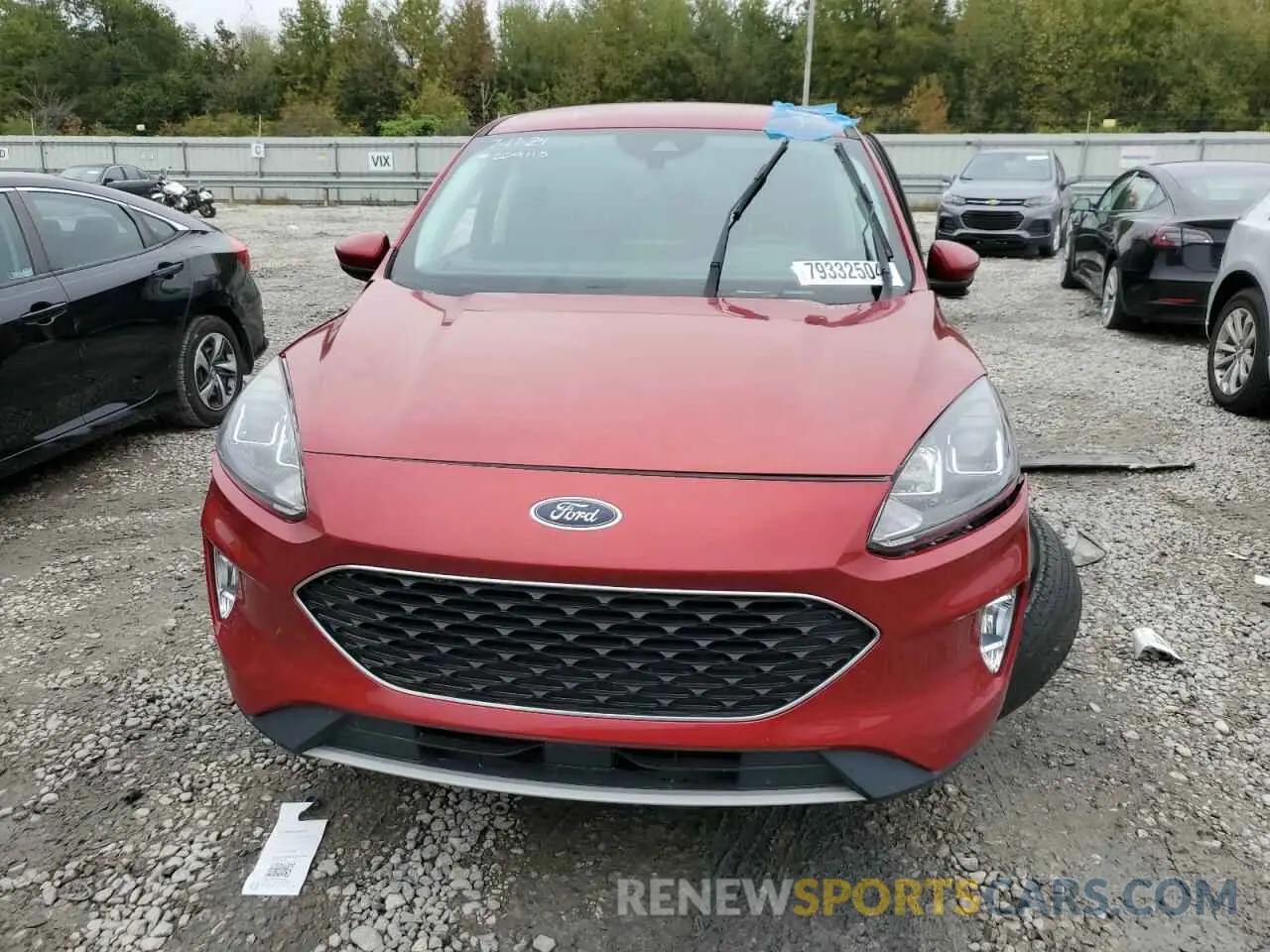 5 fotografías del automóvil dañado 1FMCU9H93NUA25155 FORD ESCAPE 2022