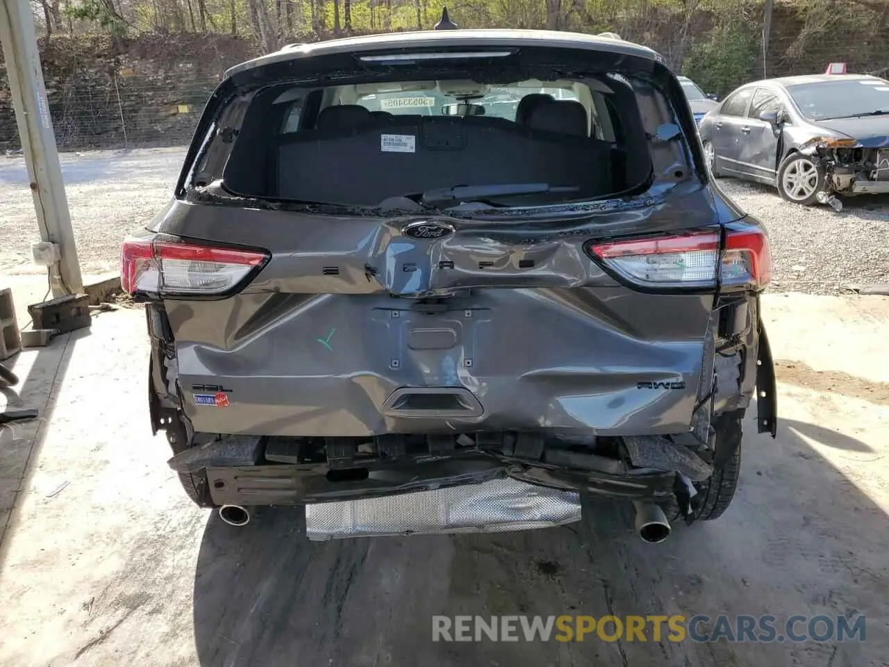 6 fotografías del automóvil dañado 1FMCU9H95NUA93506 FORD ESCAPE 2022