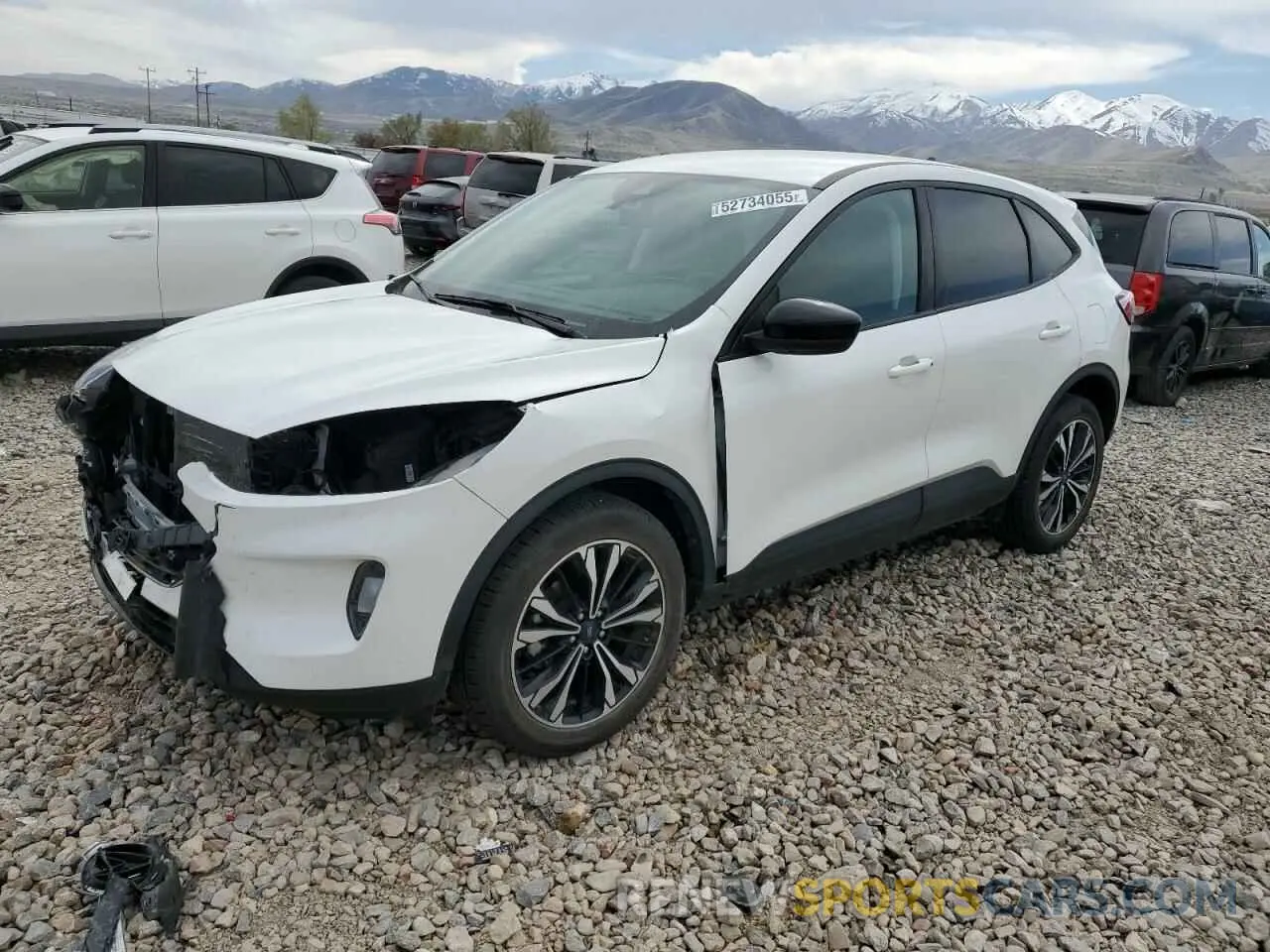 1 fotografías del automóvil dañado 1FMCU9H97NUB11763 FORD ESCAPE 2022