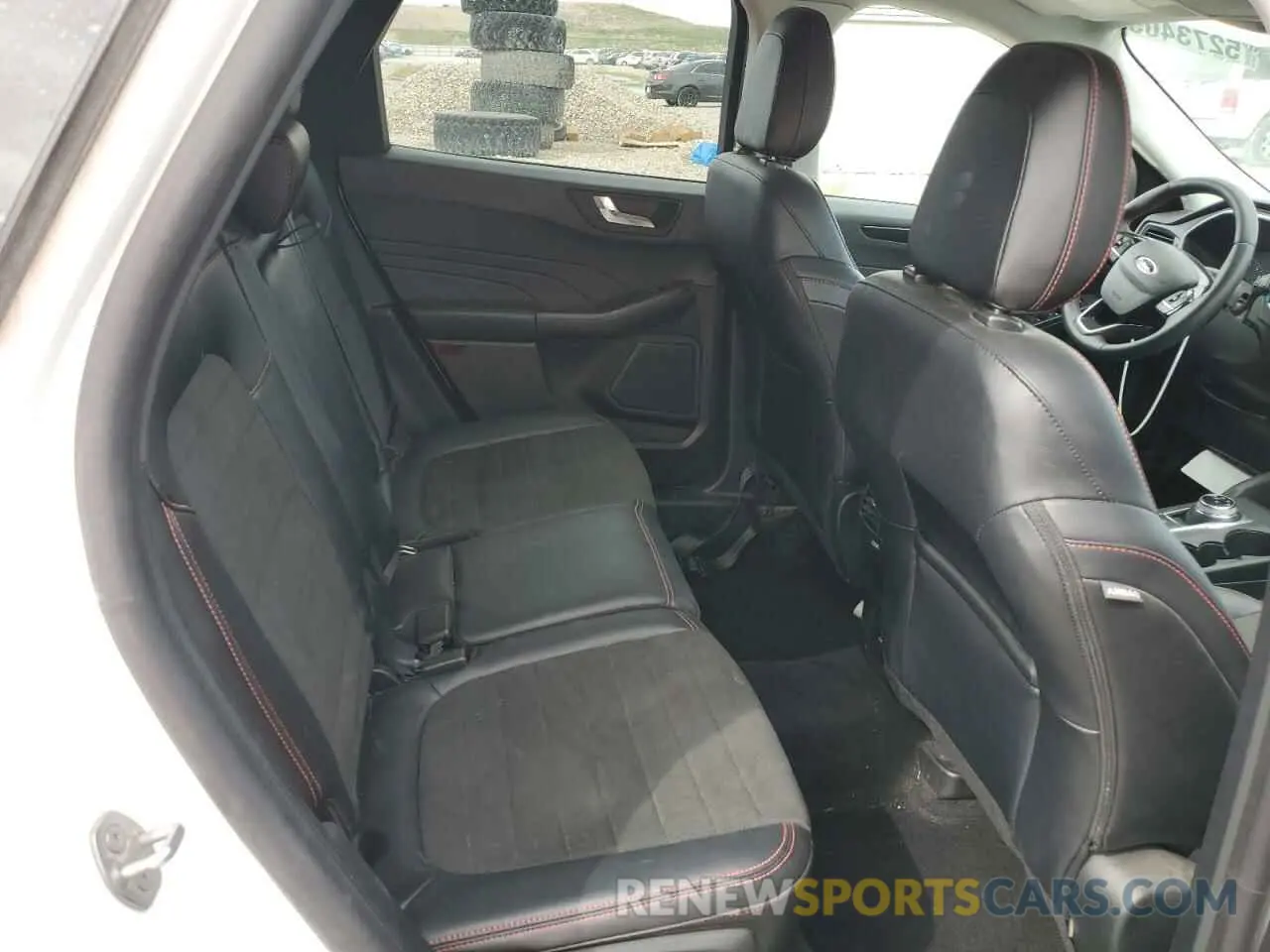 10 fotografías del automóvil dañado 1FMCU9H97NUB11763 FORD ESCAPE 2022