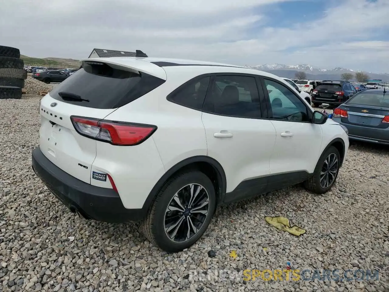 3 fotografías del automóvil dañado 1FMCU9H97NUB11763 FORD ESCAPE 2022