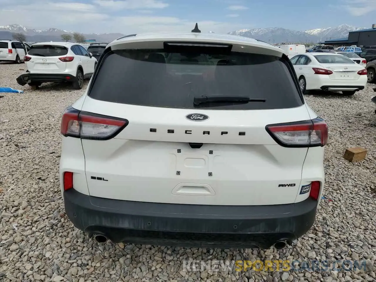 6 fotografías del automóvil dañado 1FMCU9H97NUB11763 FORD ESCAPE 2022