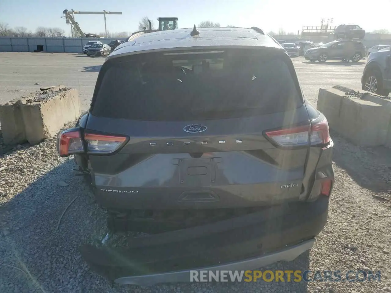 6 fotografías del automóvil dañado 1FMCU9J94NUA04244 FORD ESCAPE 2022