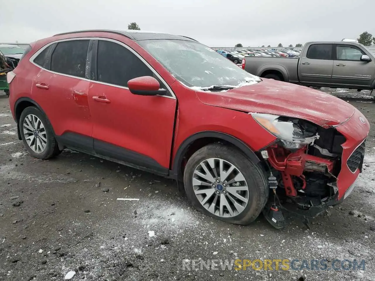 4 fotografías del automóvil dañado 1FMCU9J96NUB67817 FORD ESCAPE 2022