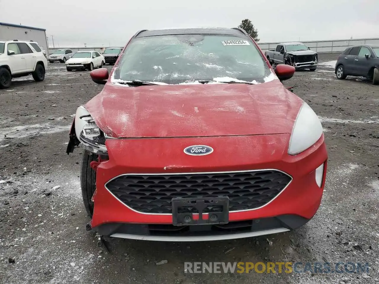 5 fotografías del automóvil dañado 1FMCU9J96NUB67817 FORD ESCAPE 2022