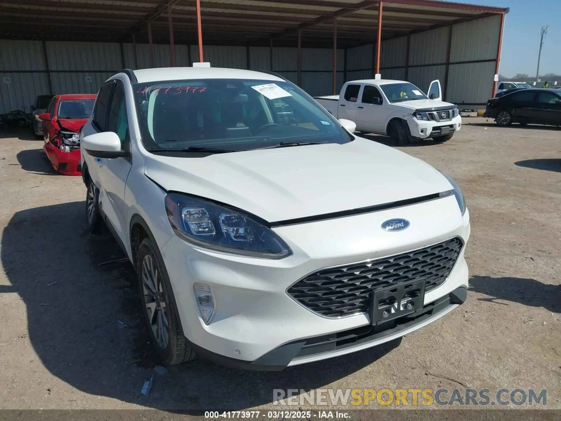 1 fotografías del automóvil dañado 1FMCU9J97NUA56239 FORD ESCAPE 2022