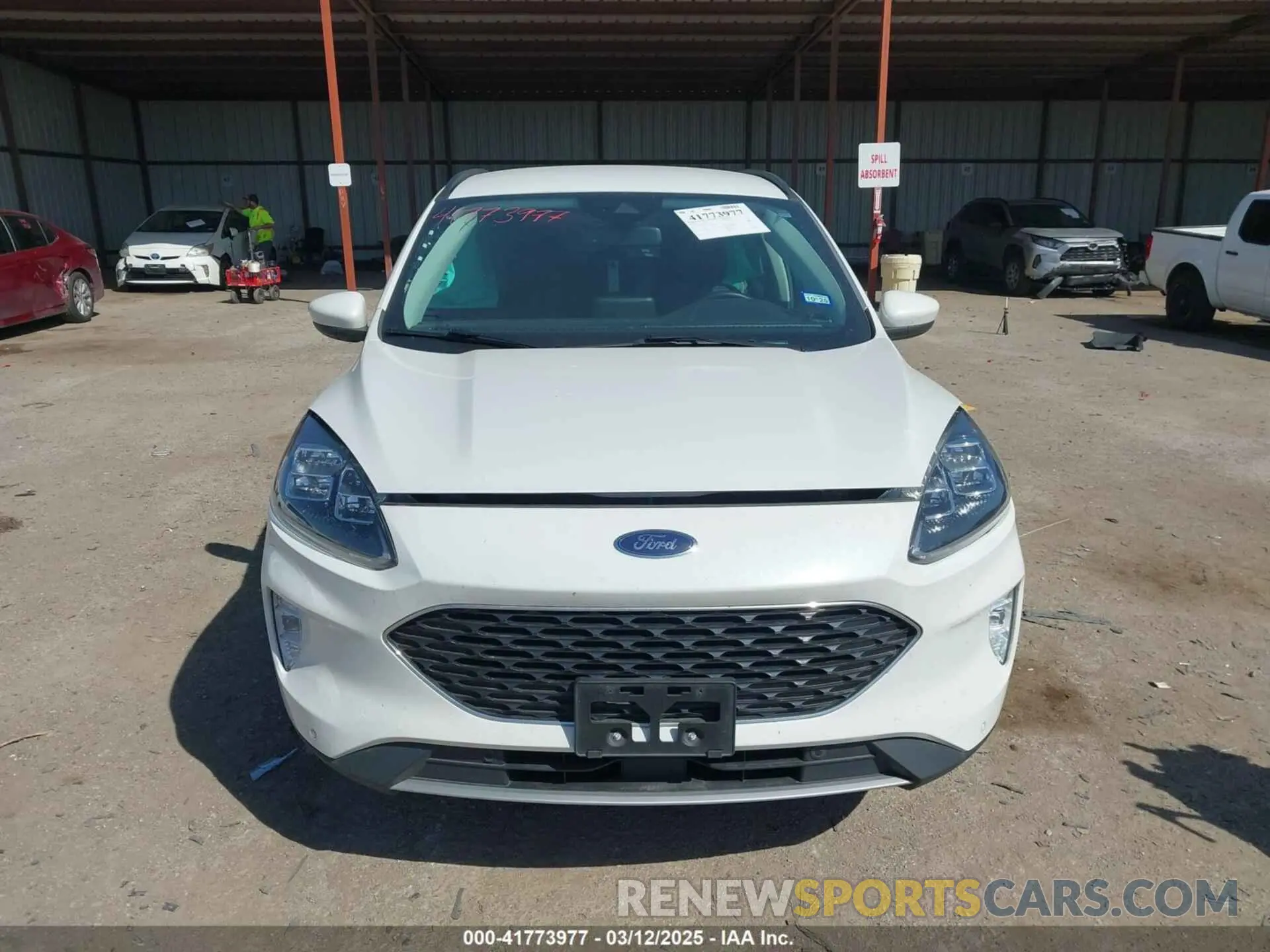 12 fotografías del automóvil dañado 1FMCU9J97NUA56239 FORD ESCAPE 2022