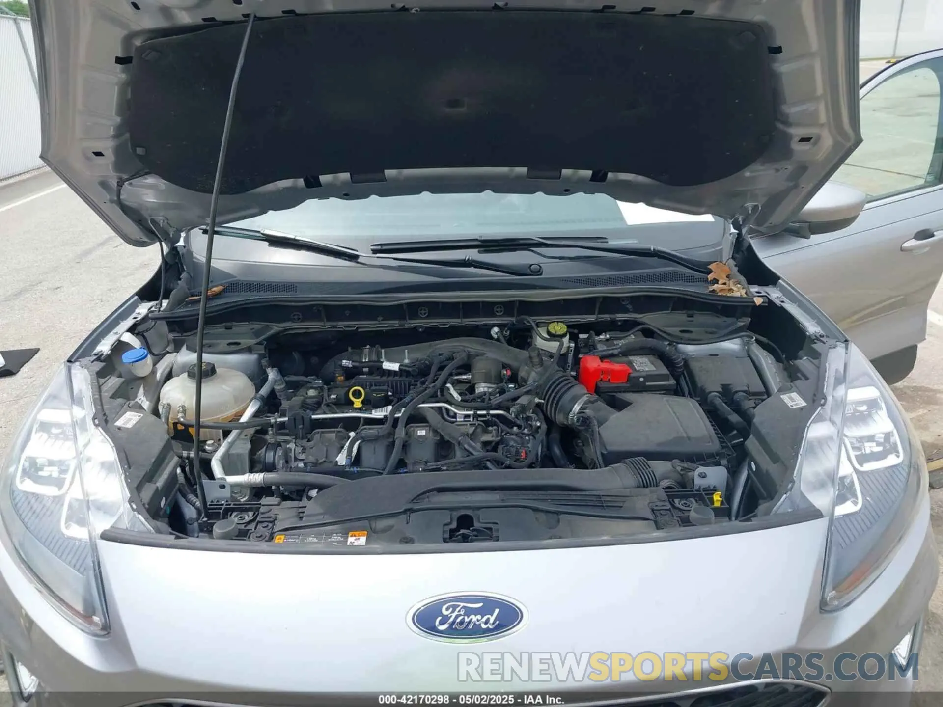 10 fotografías del automóvil dañado 1FMCU9J98NUA15019 FORD ESCAPE 2022