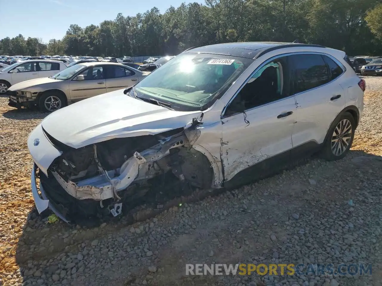 1 fotografías del automóvil dañado 1FMCU9J99NUA54153 FORD ESCAPE 2022
