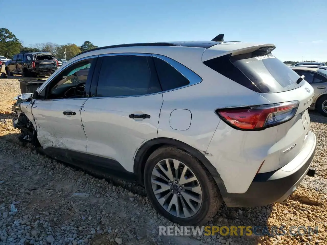 2 fotografías del automóvil dañado 1FMCU9J99NUA54153 FORD ESCAPE 2022