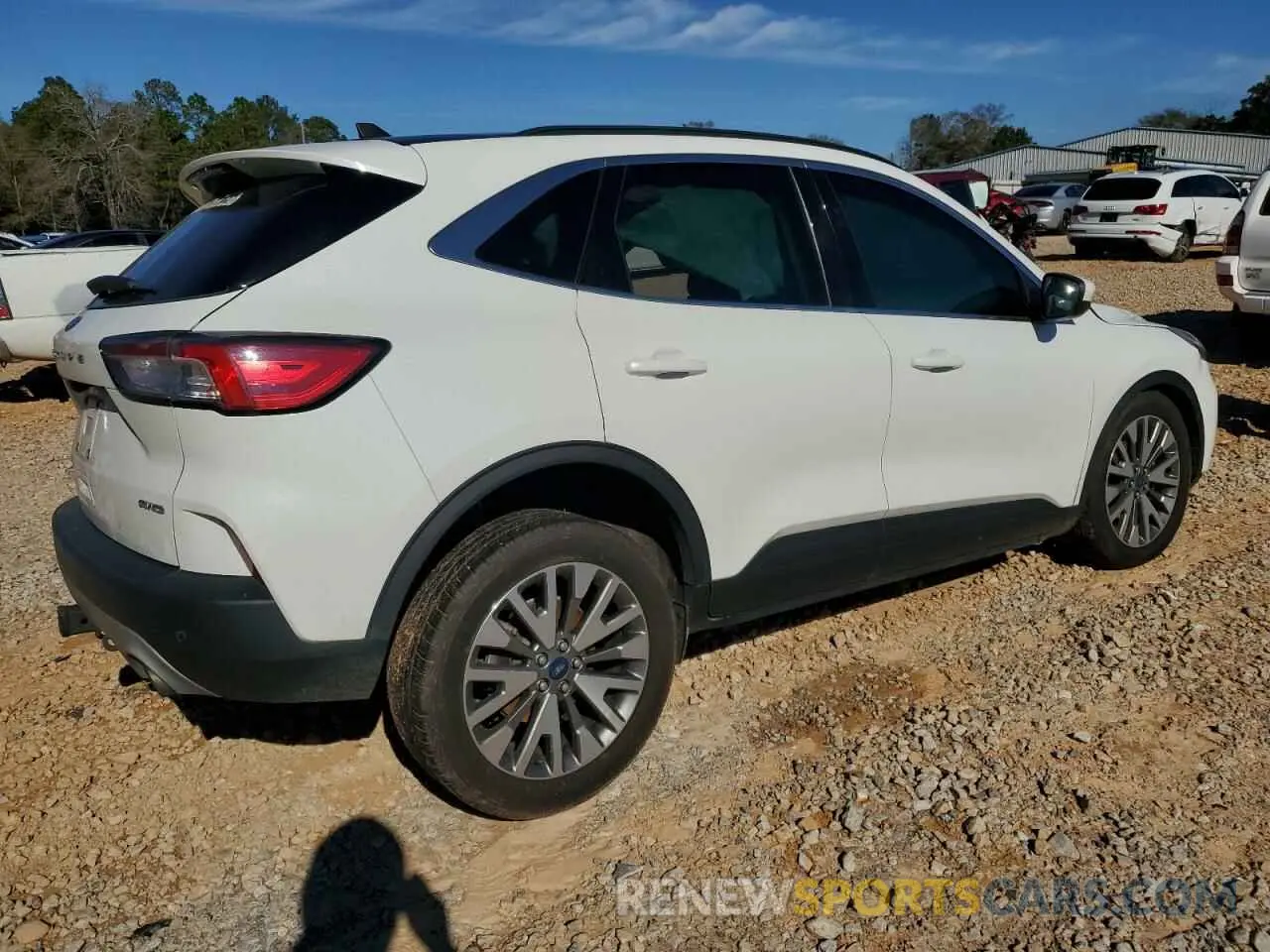 3 fotografías del automóvil dañado 1FMCU9J99NUA54153 FORD ESCAPE 2022
