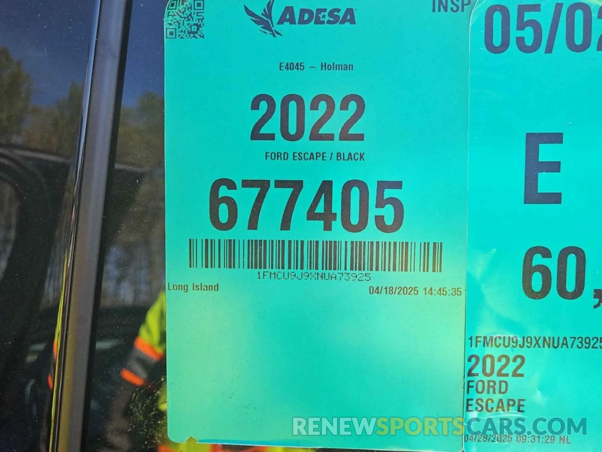 25 fotografías del automóvil dañado 1FMCU9J9XNUA73925 FORD ESCAPE 2022