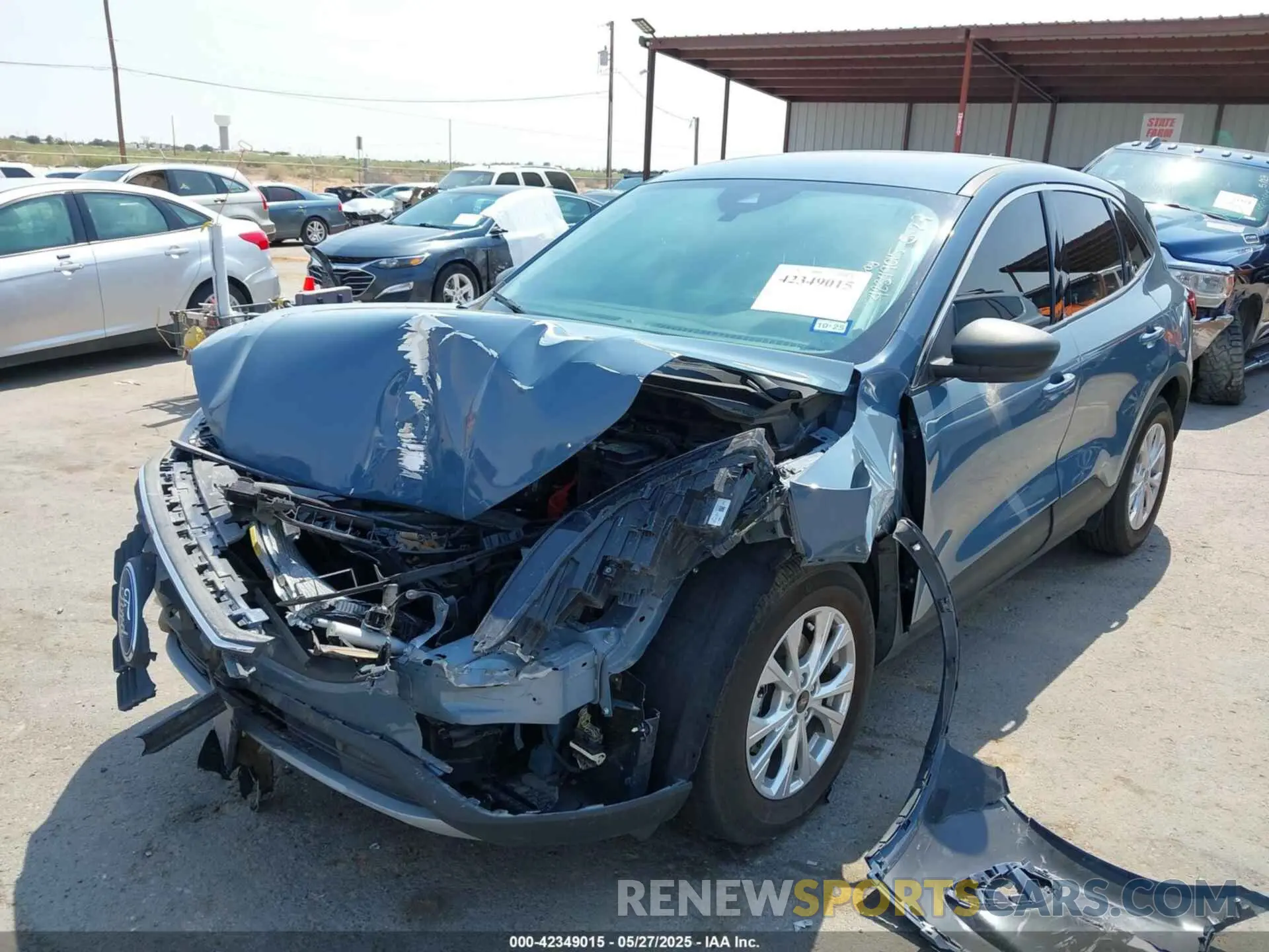 6 fotografías del automóvil dañado 1FMCU0GN8PUB12773 FORD ESCAPE 2023