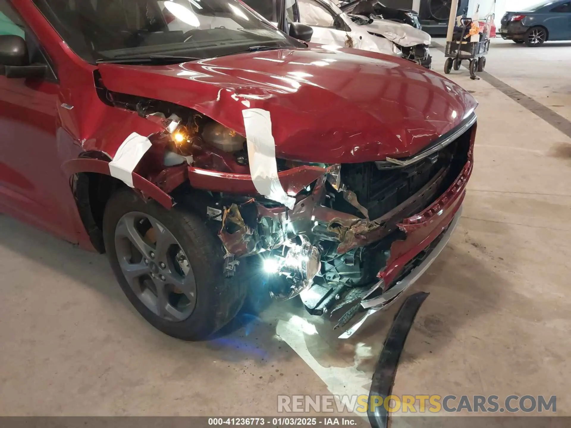 6 fotografías del automóvil dañado 1FMCU0MN6PUA10943 FORD ESCAPE 2023