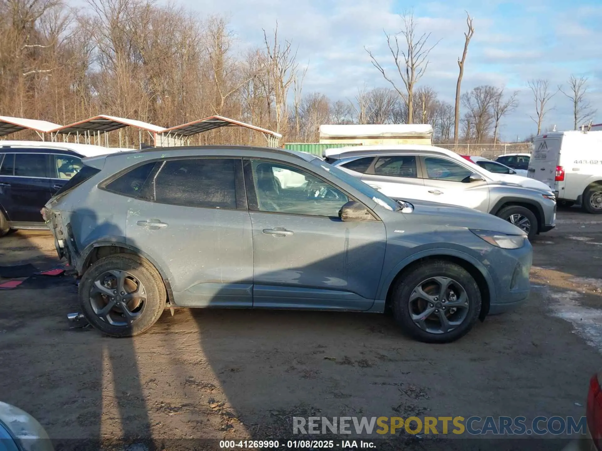 14 fotografías del automóvil dañado 1FMCU9MN0PUA86114 FORD ESCAPE 2023