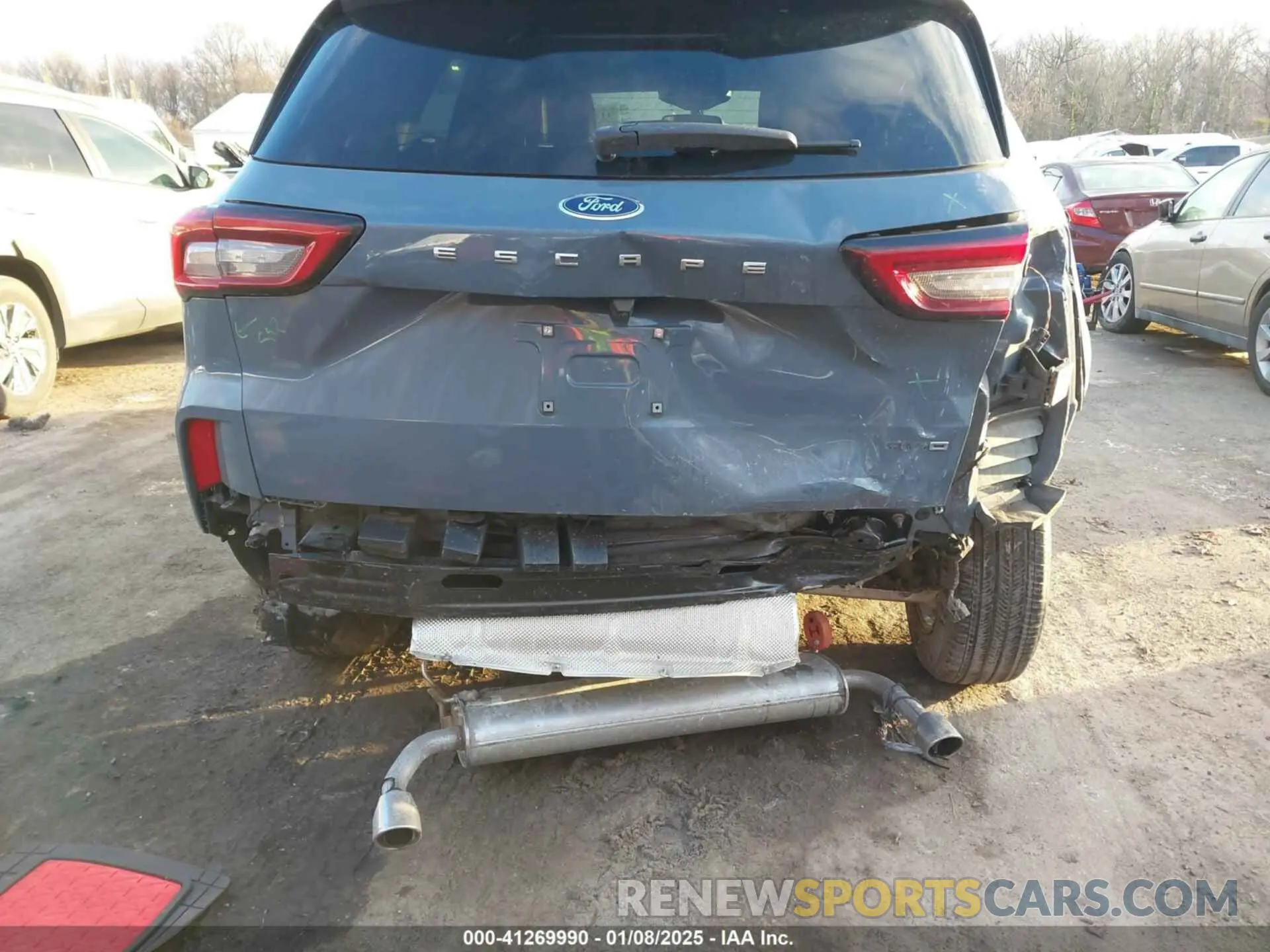 6 fotografías del automóvil dañado 1FMCU9MN0PUA86114 FORD ESCAPE 2023