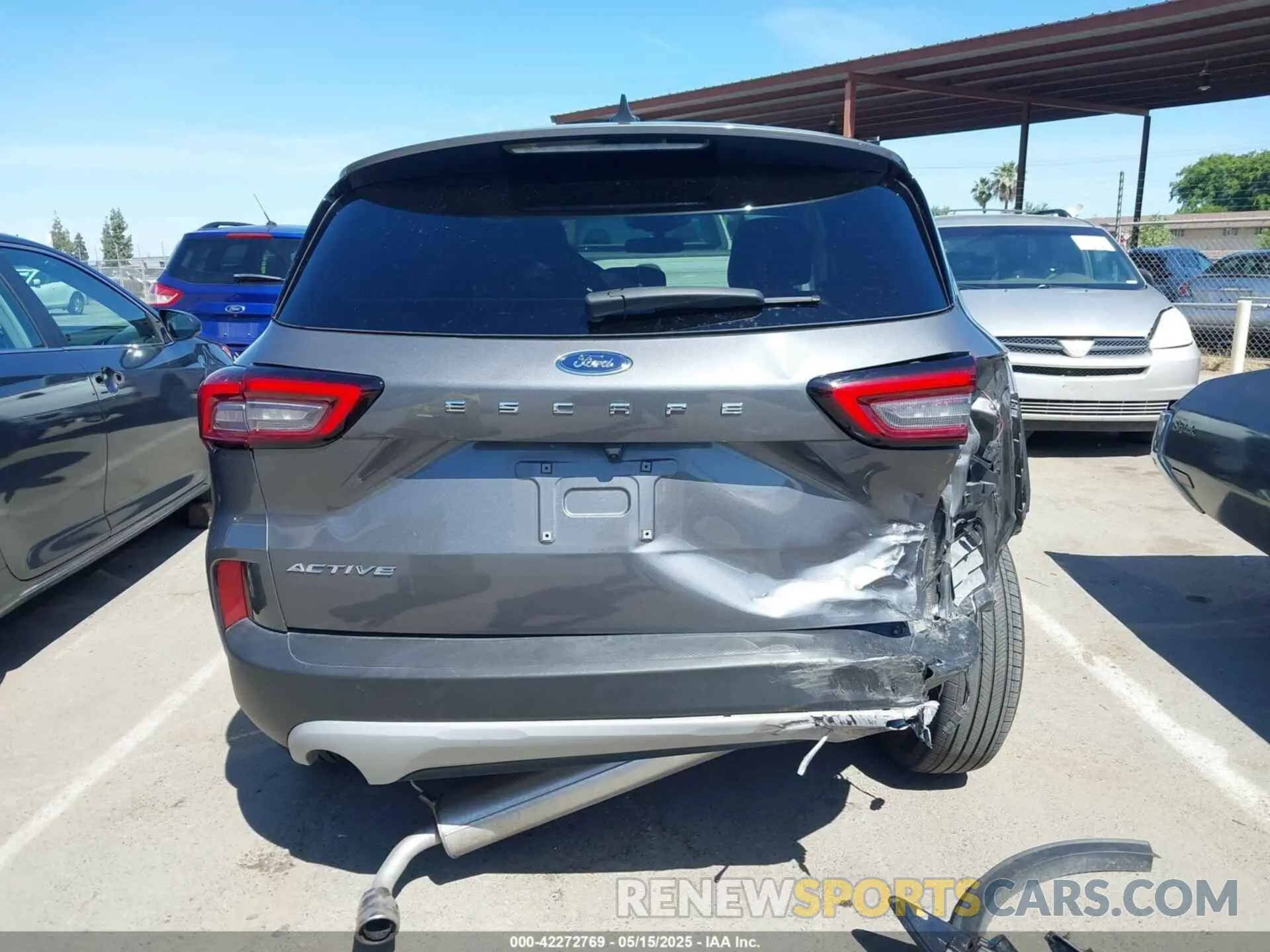 17 fotografías del automóvil dañado 1FMCU0GN4RUA38772 FORD ESCAPE 2024