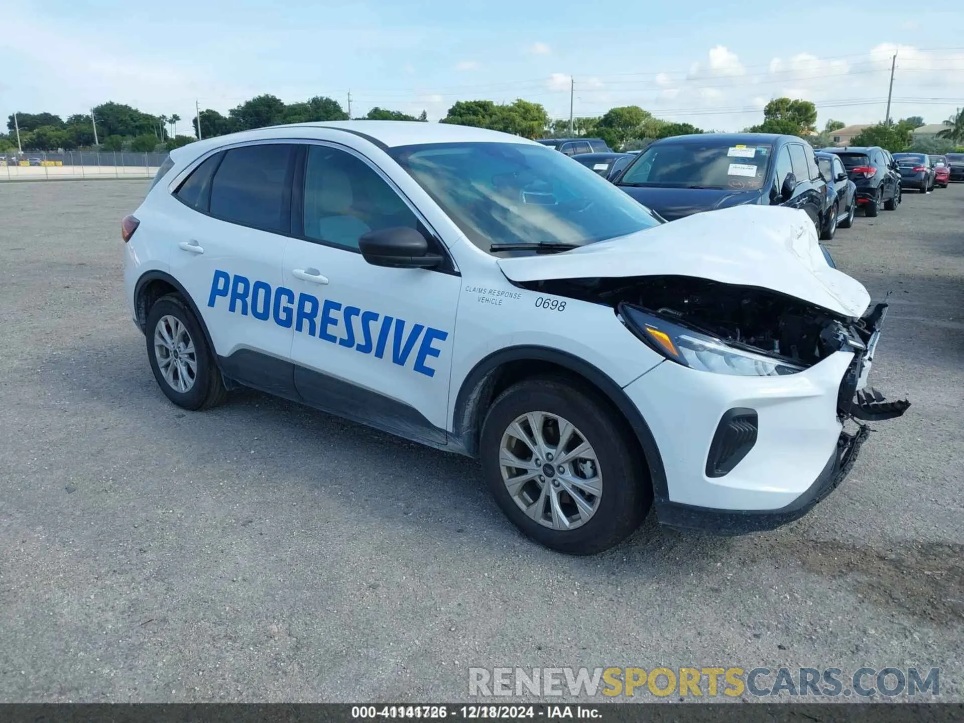 1 fotografías del automóvil dañado 1FMCU0GN5RUA20698 FORD ESCAPE 2024