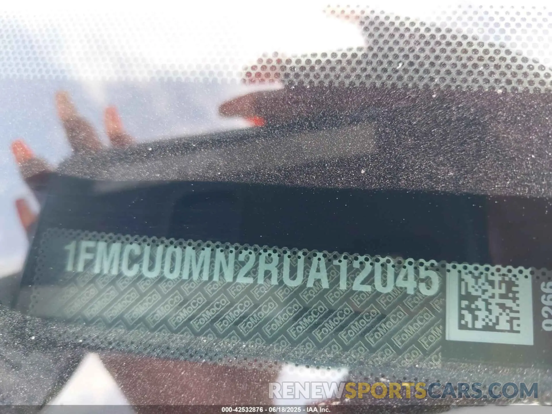 9 fotografías del automóvil dañado 1FMCU0MN2RUA12045 FORD ESCAPE 2024