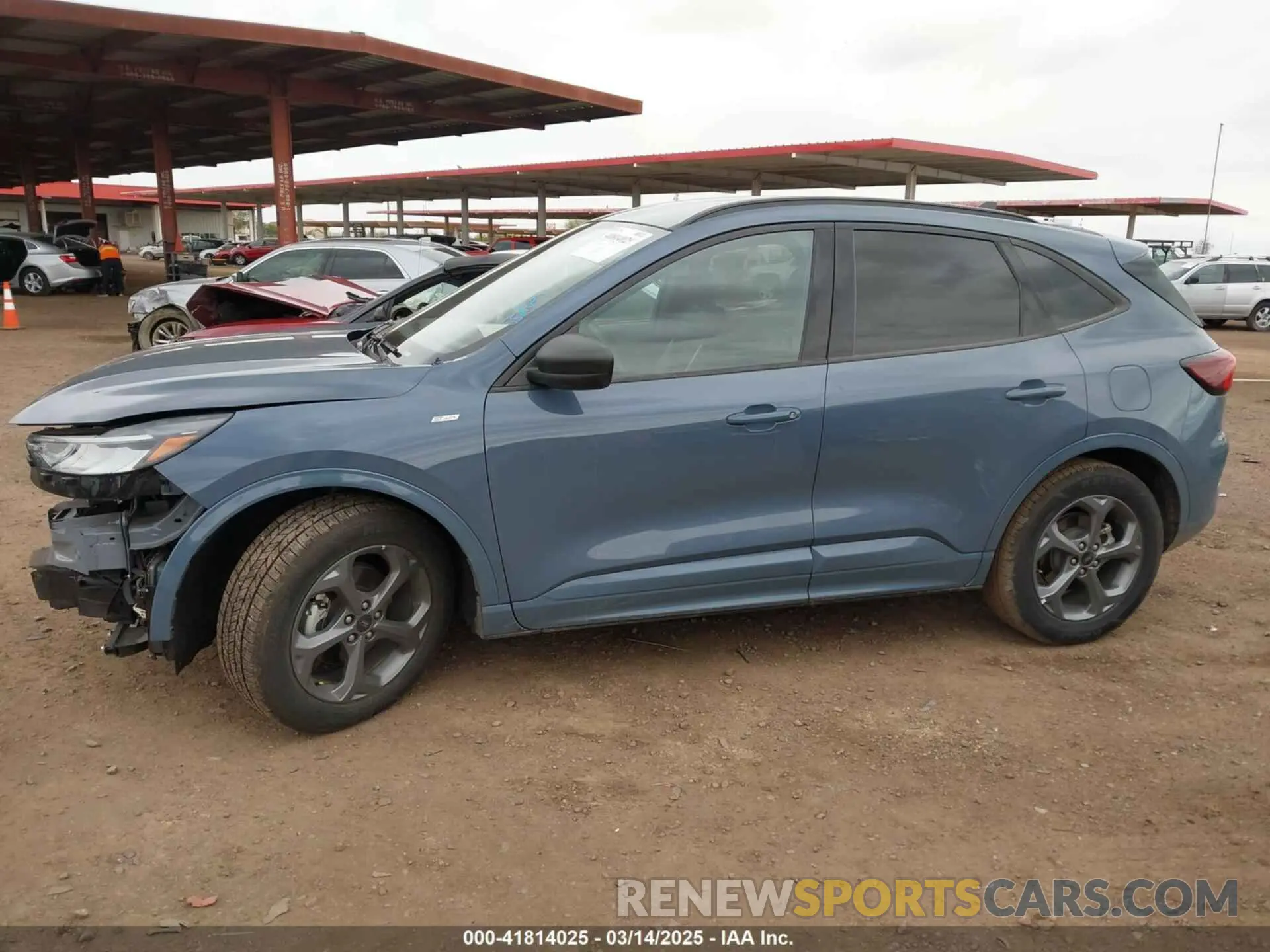 14 fotografías del automóvil dañado 1FMCU0MN6RUA12808 FORD ESCAPE 2024