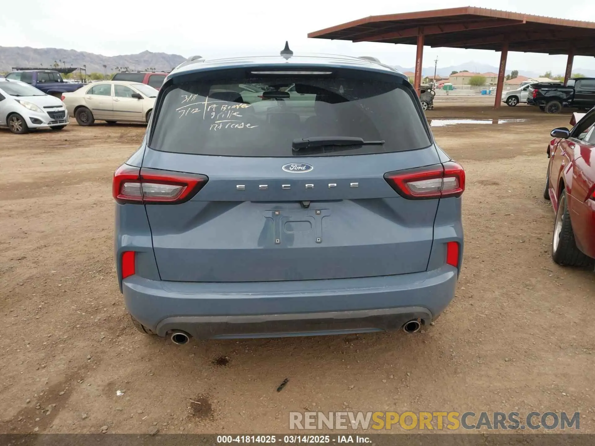 16 fotografías del automóvil dañado 1FMCU0MN6RUA12808 FORD ESCAPE 2024