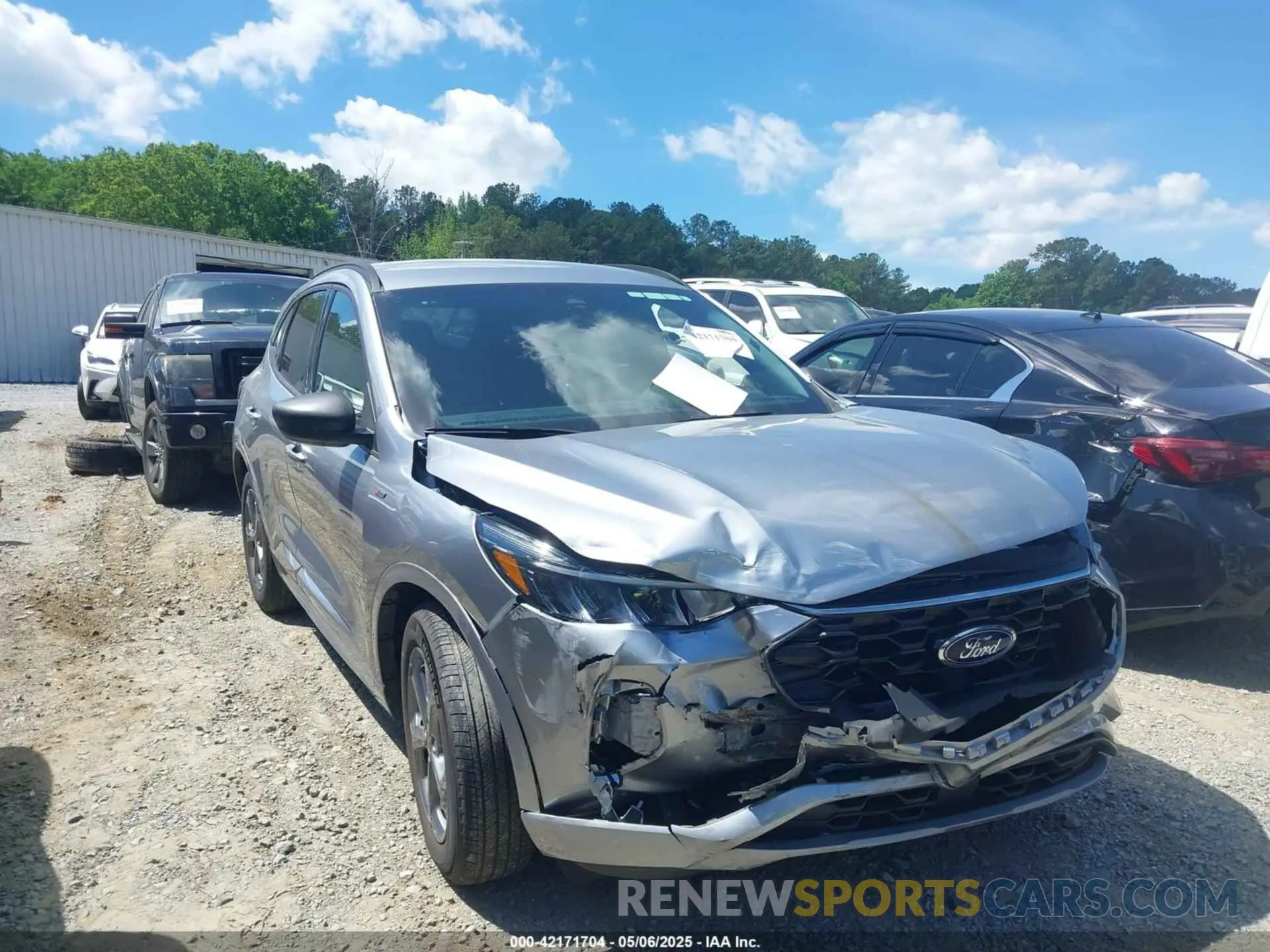 1 fotografías del automóvil dañado 1FMCU0MNXRUA44743 FORD ESCAPE 2024