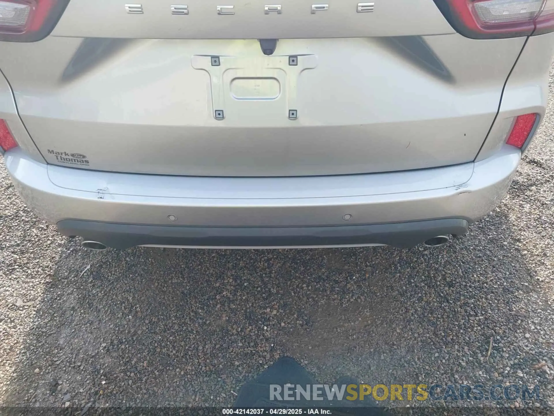 6 fotografías del automóvil dañado 1FMCU0MNXRUB43384 FORD ESCAPE 2024