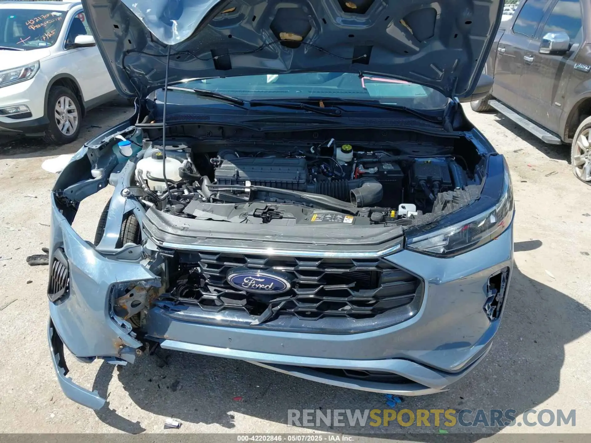 10 fotografías del automóvil dañado 1FMCU0MNXRUB44034 FORD ESCAPE 2024