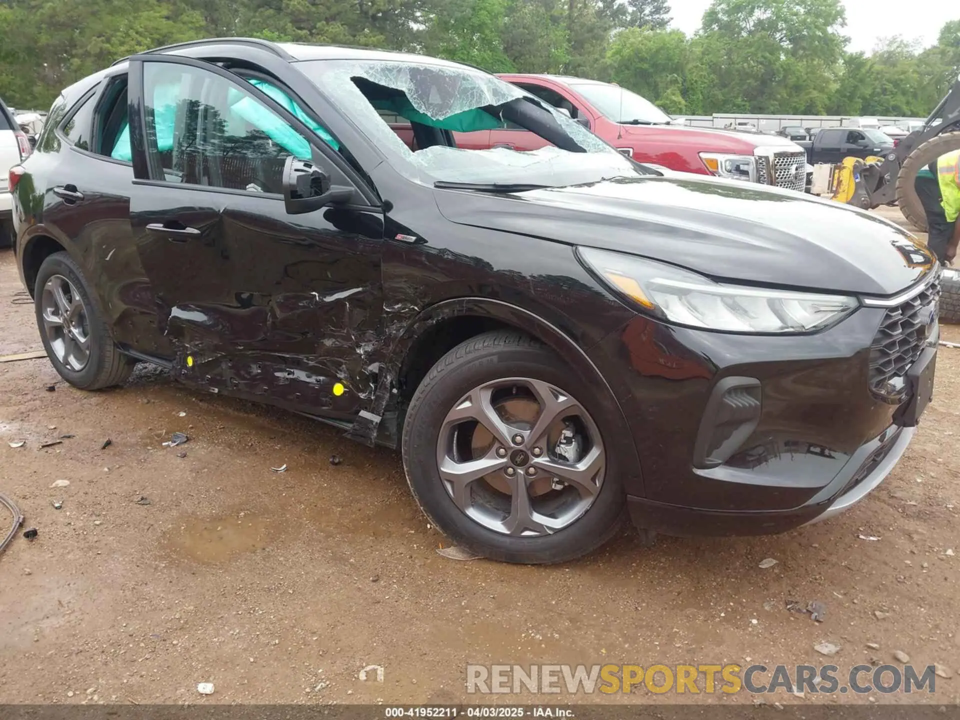 1 fotografías del automóvil dañado 1FMCU0MZ3RUA57188 FORD ESCAPE 2024