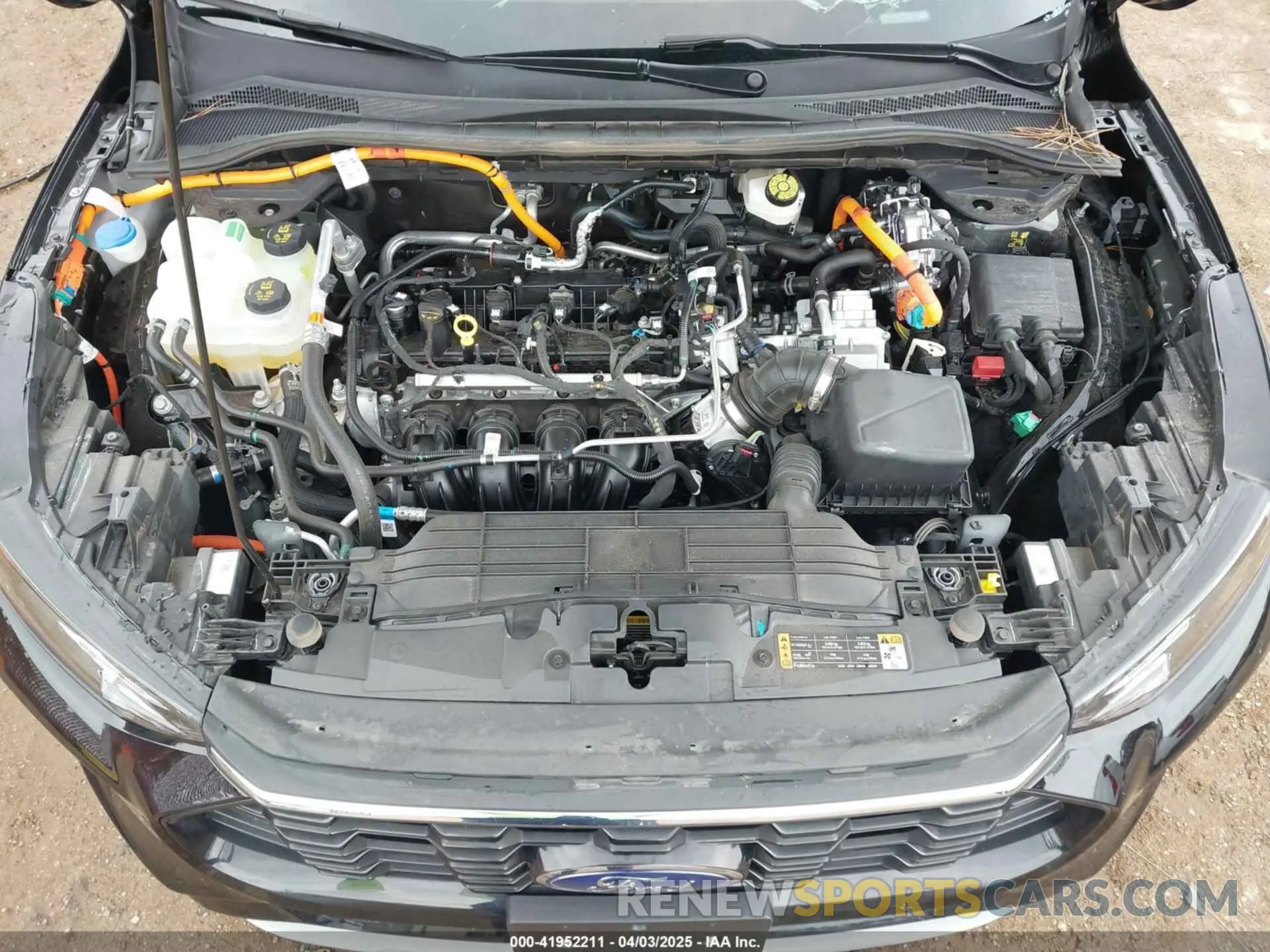 10 fotografías del automóvil dañado 1FMCU0MZ3RUA57188 FORD ESCAPE 2024