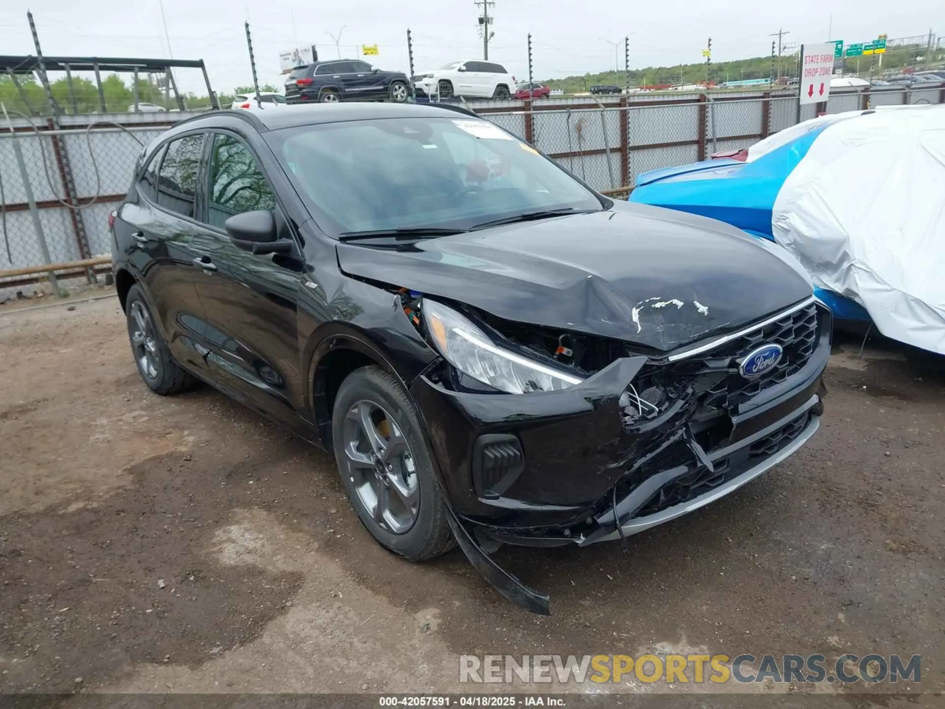 1 fotografías del automóvil dañado 1FMCU0MZ4RUB09654 FORD ESCAPE 2024