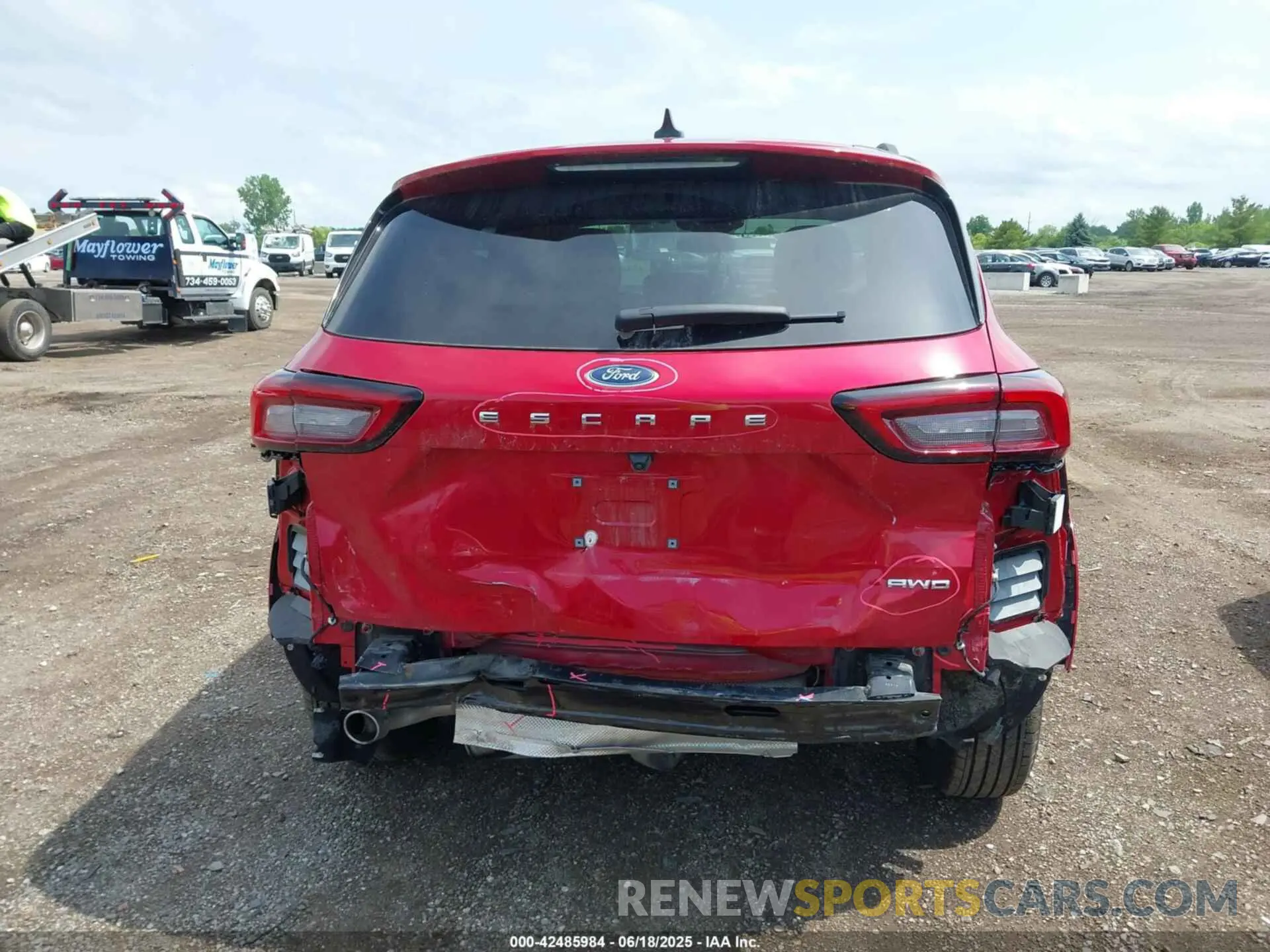 17 fotografías del automóvil dañado 1FMCU9MN6RUB24898 FORD ESCAPE 2024