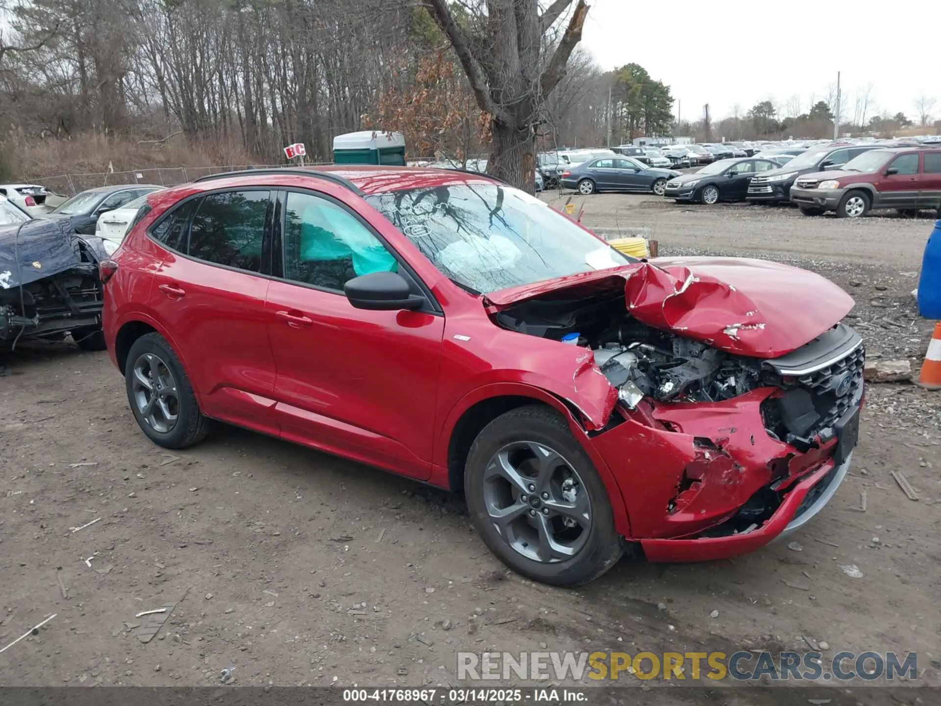 13 fotografías del automóvil dañado 1FMCU9MN8RUA76286 FORD ESCAPE 2024