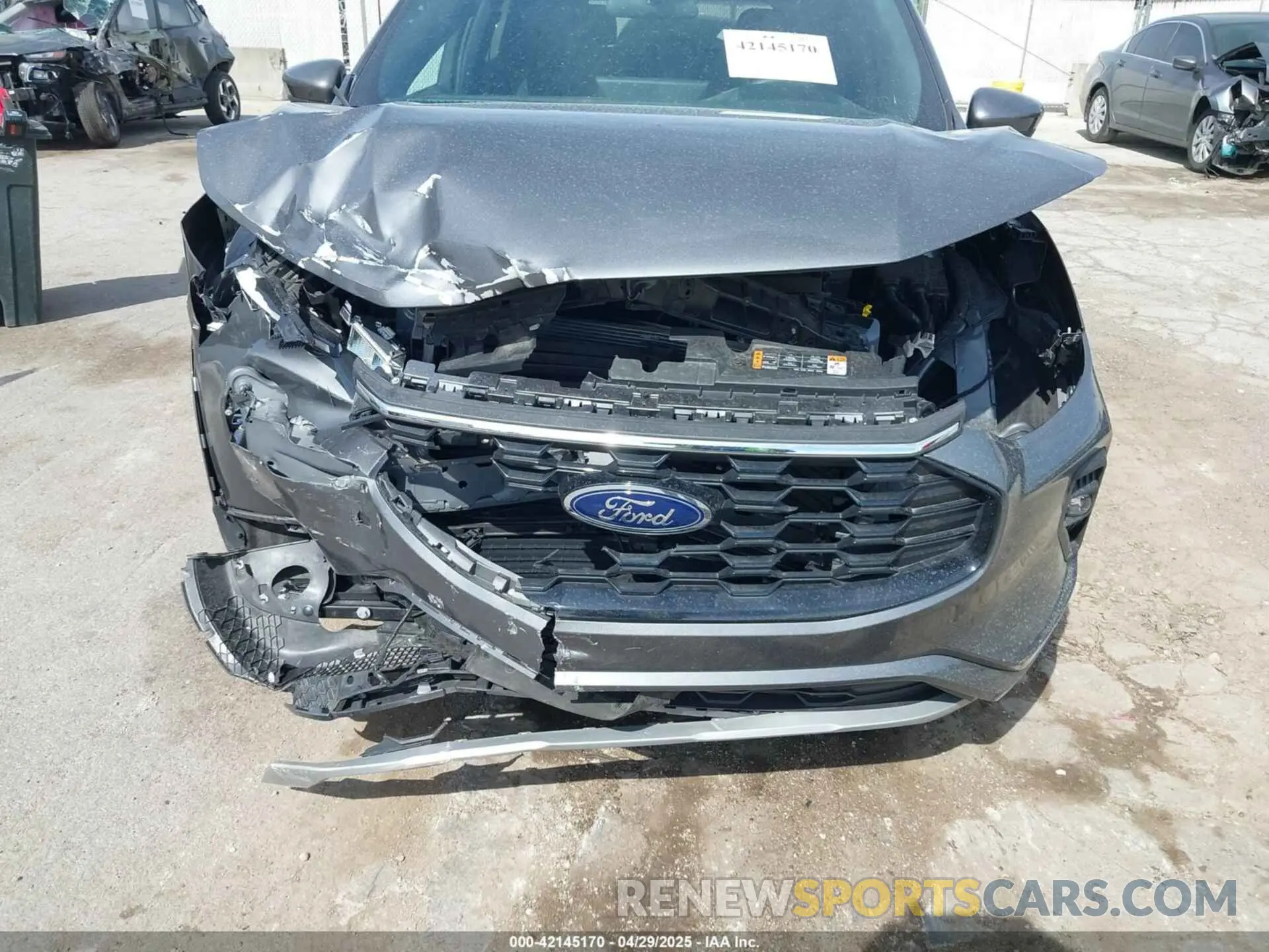 6 fotografías del automóvil dañado 1FMCU9NA9RUB60676 FORD ESCAPE 2024