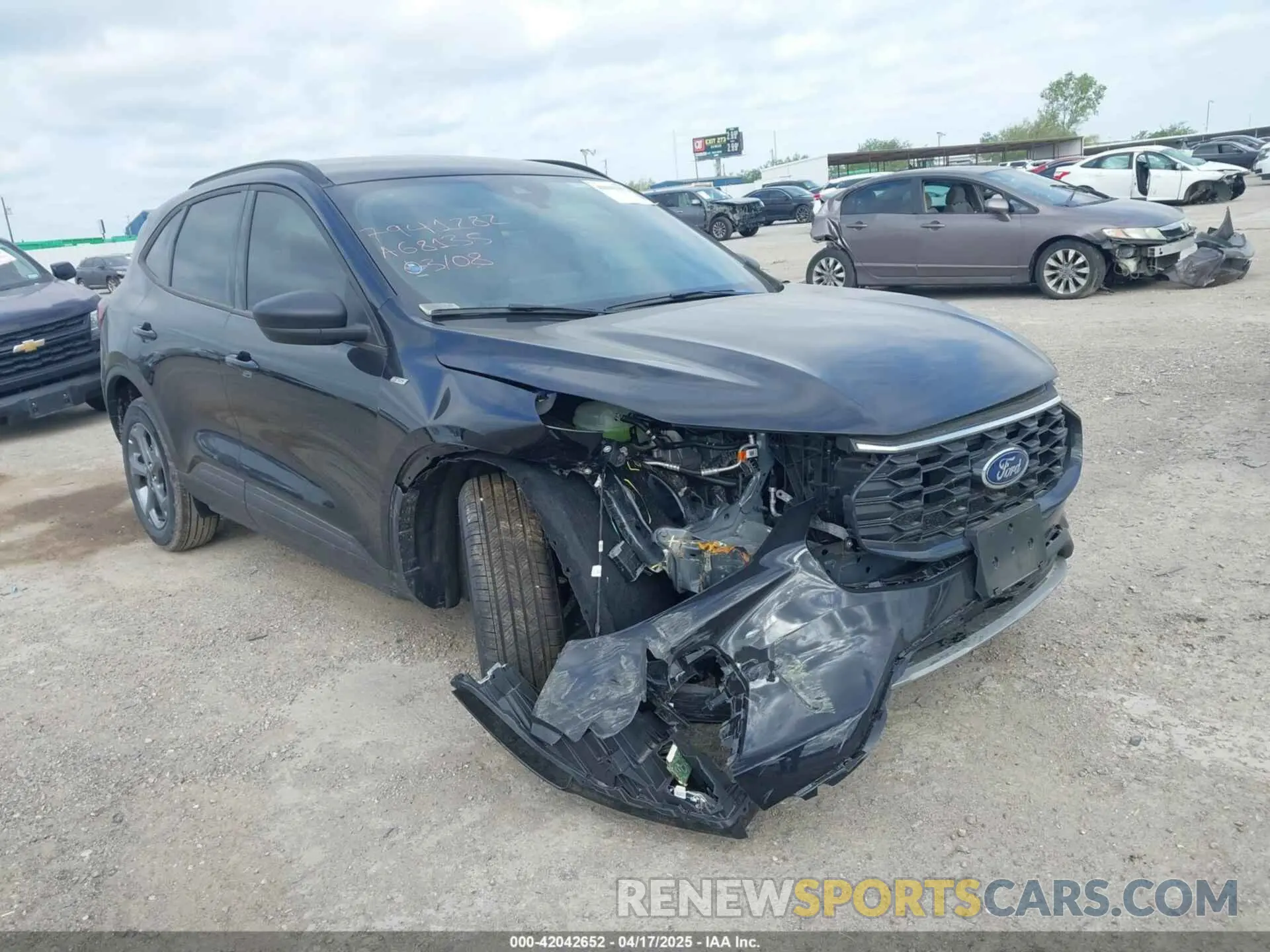 1 fotografías del automóvil dañado 1FMCU0MN0SUA68135 FORD ESCAPE 2025