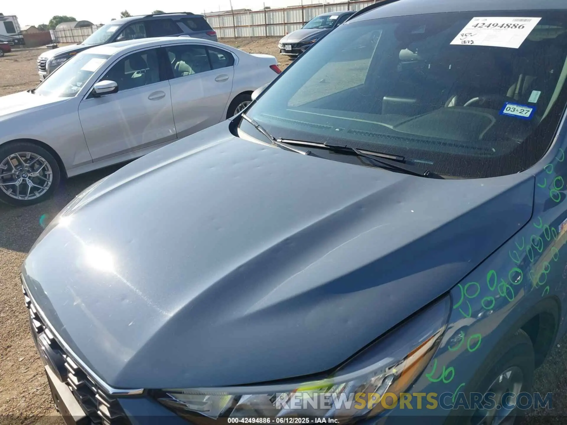6 fotografías del automóvil dañado 1FMCU0MN8SUB01169 FORD ESCAPE 2025