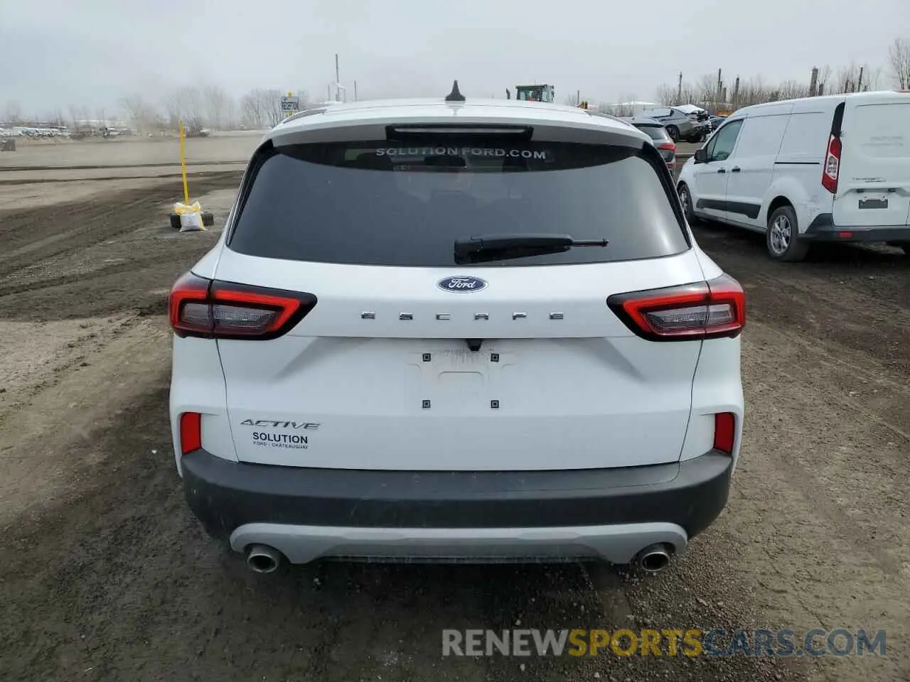 6 fotografías del automóvil dañado 1FMCU0GN7PUA59239 FORD ESCAPE ACT 2023