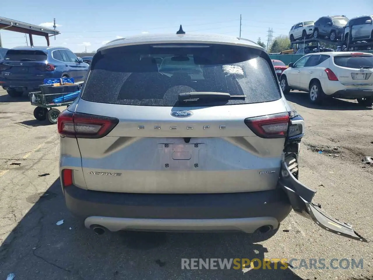 6 fotografías del automóvil dañado 1FMCU9GN3PUA01097 FORD ESCAPE ACT 2023