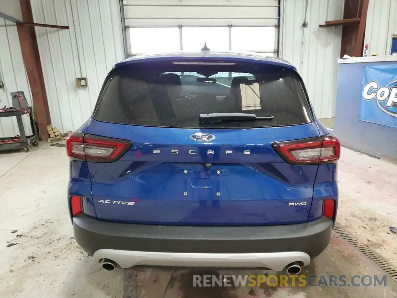 6 fotografías del automóvil dañado 1FMCU9GN3PUB40646 FORD ESCAPE ACT 2023