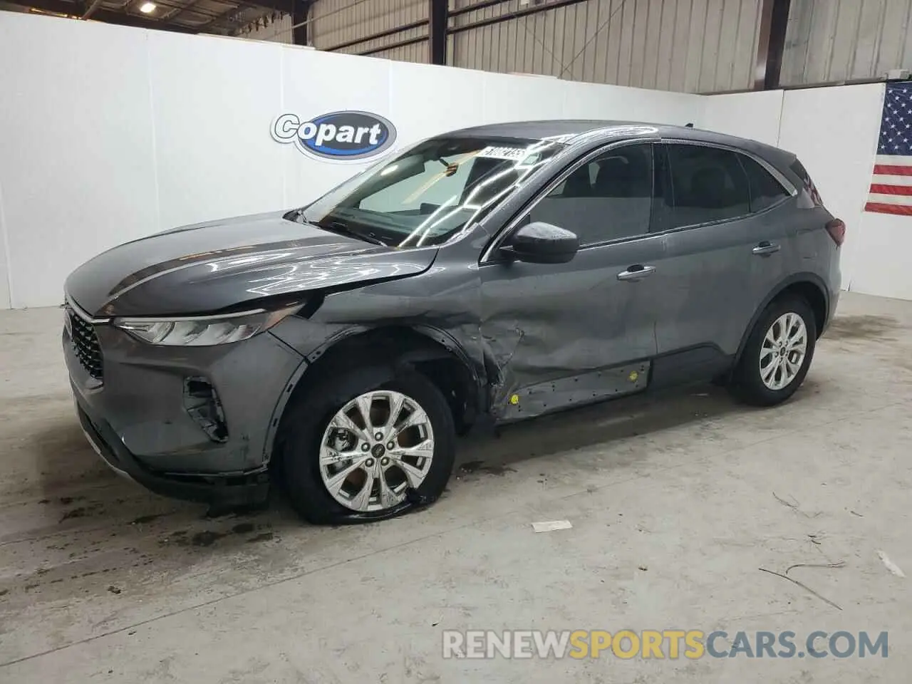 1 fotografías del automóvil dañado 1FMCU0GN3RUA81578 FORD ESCAPE ACT 2024