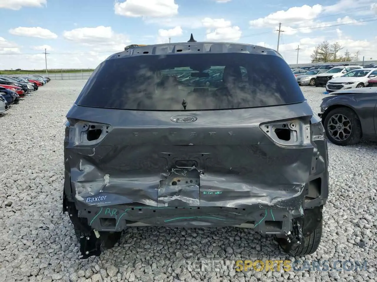 6 fotografías del automóvil dañado 1FMCU9GN3RUA50271 FORD ESCAPE ACT 2024