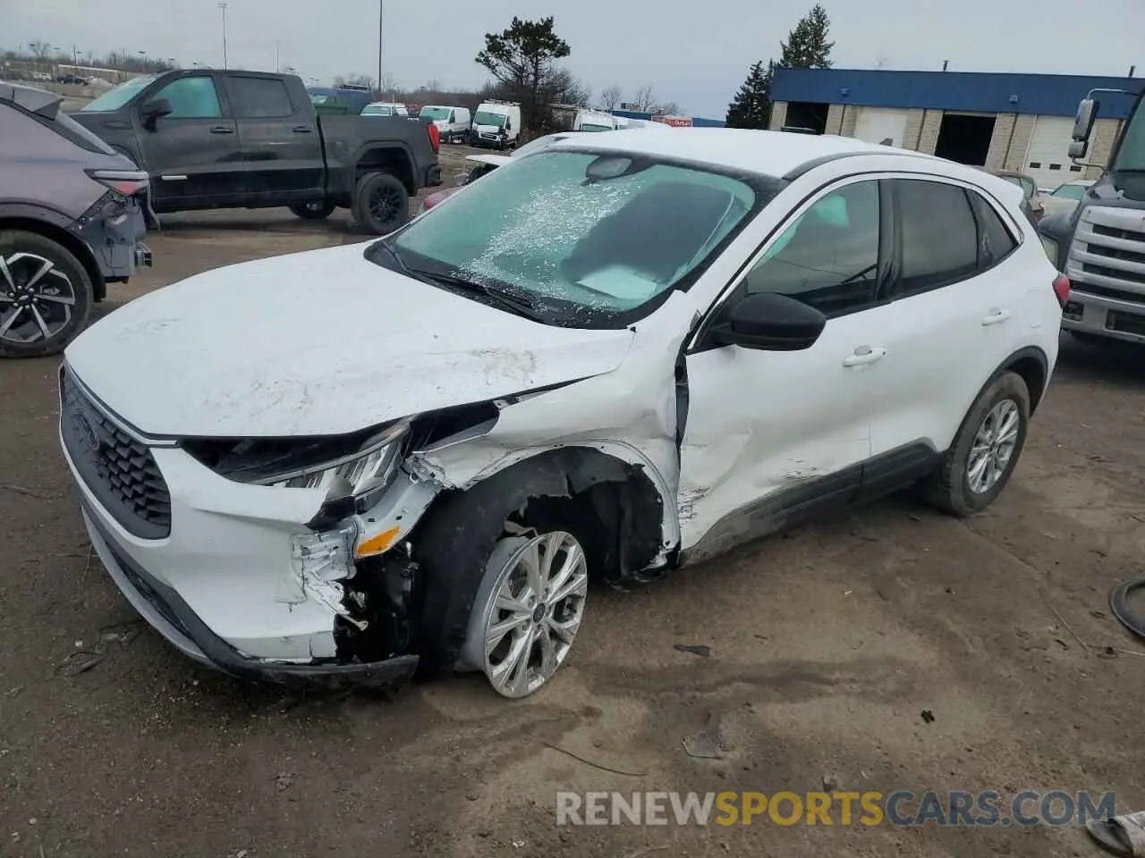 1 fotografías del automóvil dañado 1FMCU9GN8RUB26664 FORD ESCAPE ACT 2024