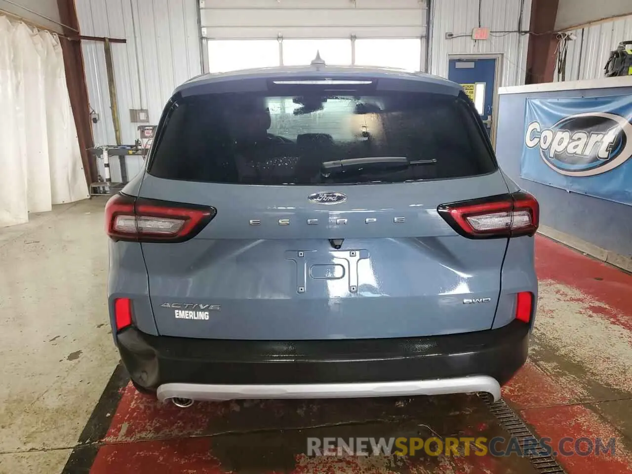 6 fotografías del automóvil dañado 1FMCU9GNXRUB00311 FORD ESCAPE ACT 2024